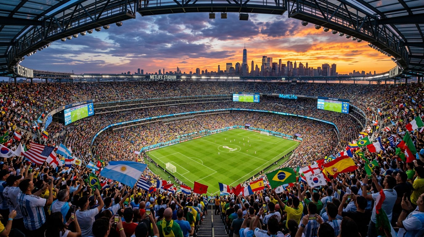 MetLife Stadium FIFA World Cup 2026 final venue New York